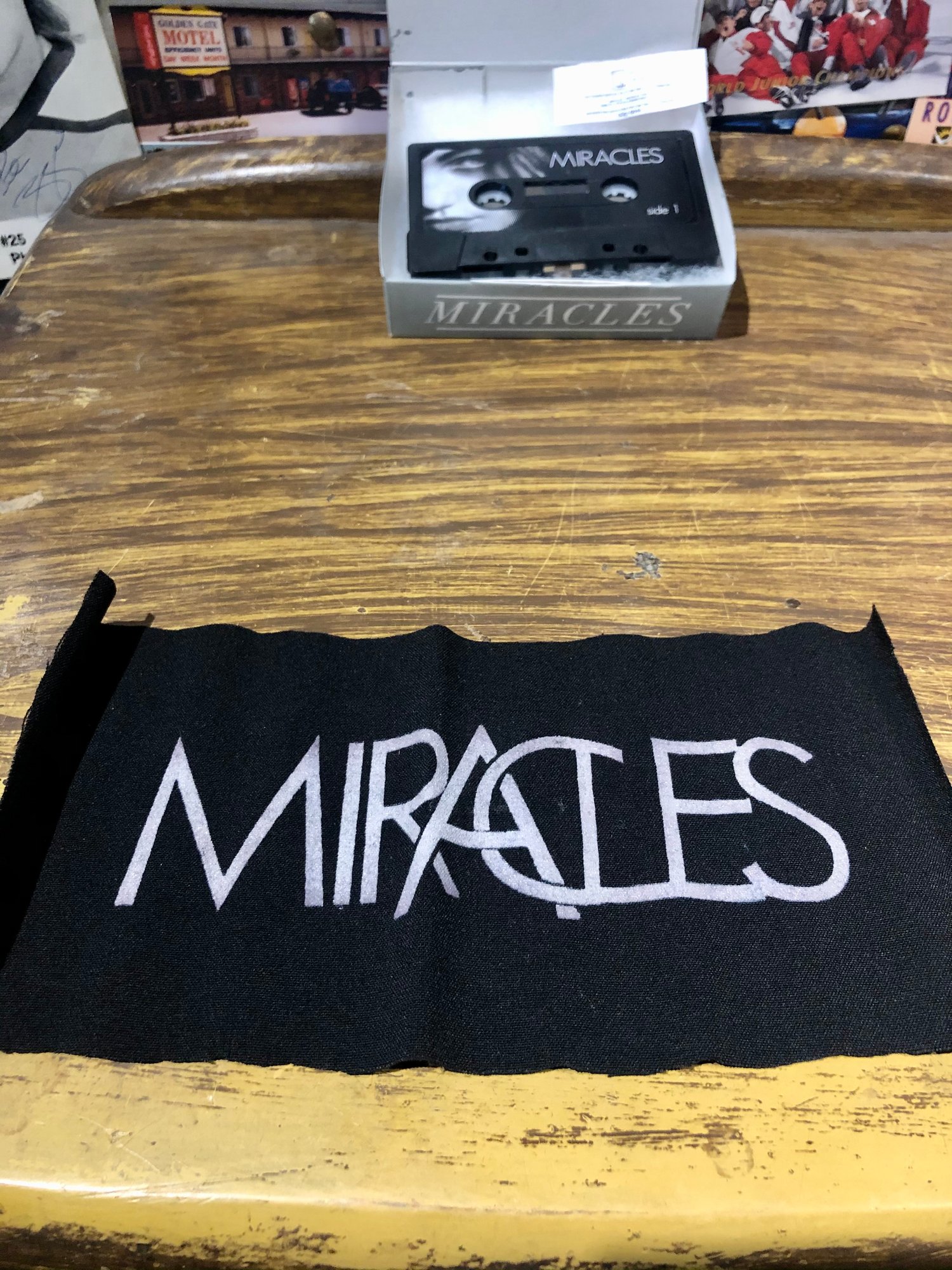 Image of Miracles " Hochelag Tapes " Cassette / Tape + Patch