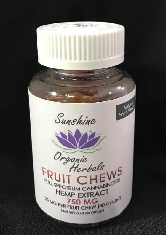 Image of 750mg Sunshine Fruit Chews