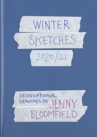 Image 1 of Winter Sketches - sketchbook zine