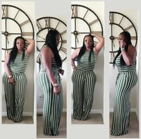 Image 1 of Stripe Me Down Jumpsuit