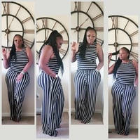 Image 3 of Stripe Me Down Jumpsuit