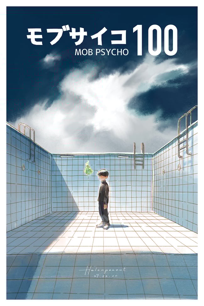 『MP100』"Movie Posters" (XL) art by pea!