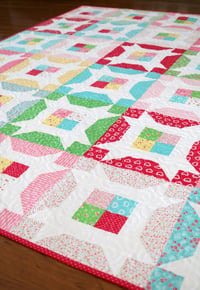 Image 4 of Little Miss Quilt Pattern -PAPER pattern