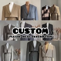 Image 1 of Custom Made Suit *three weeks delivery*