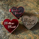 Image 1 of JGD Hollow Heart Locket Pins 