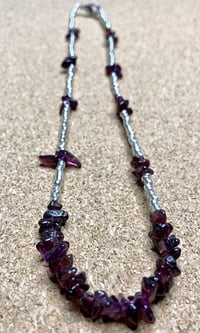 Daring Garnet Choker