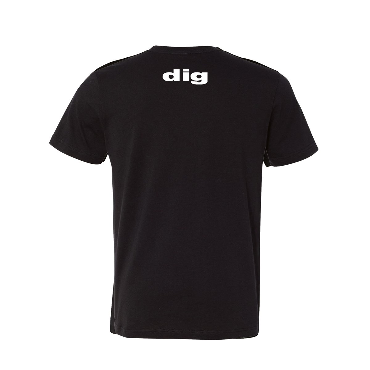 Image of official - dig - unisex "TREATMENT" black shirt