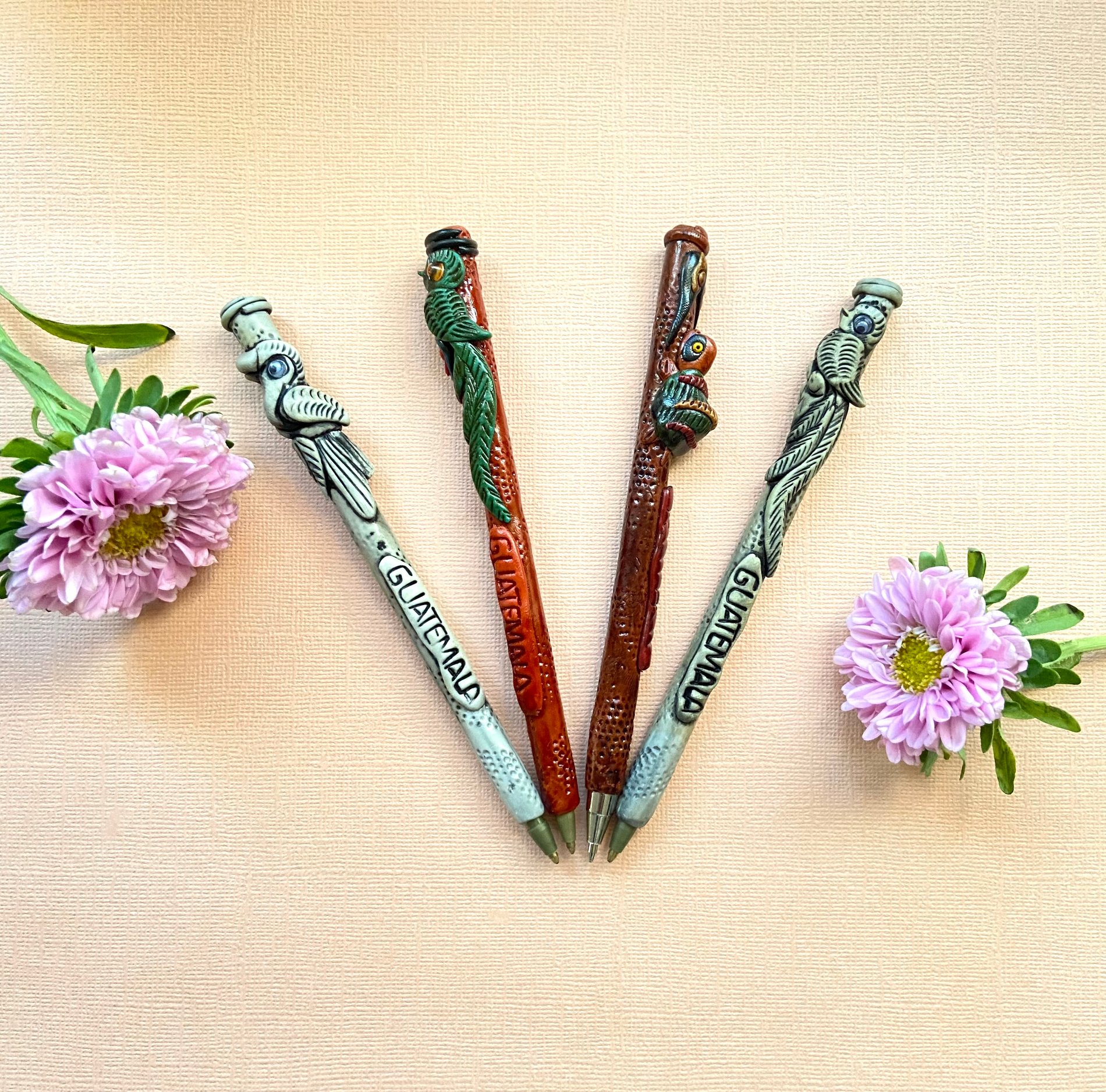 Hand Carved Pens Chapilinda