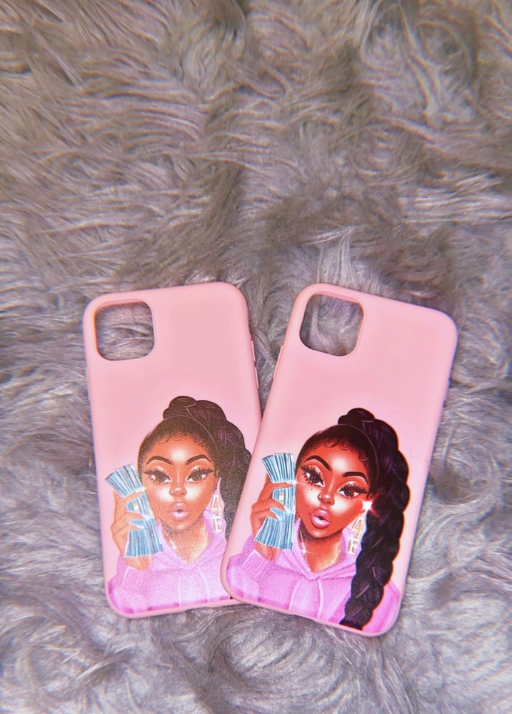 Image of Black Girl Iphone Case