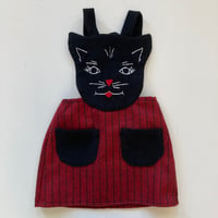 Image 3 of Kitty coat and pinafore set 