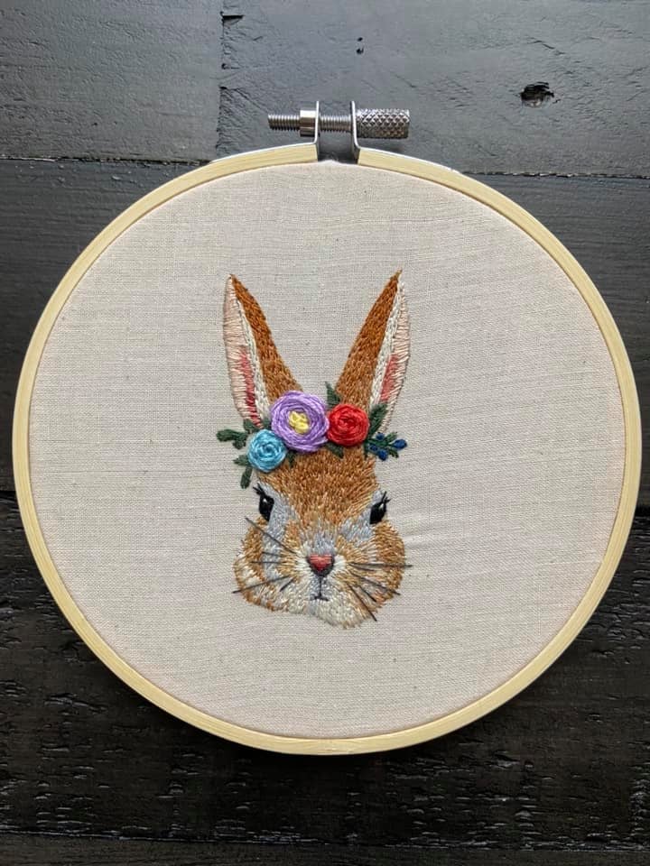 Image of Floral Bunny