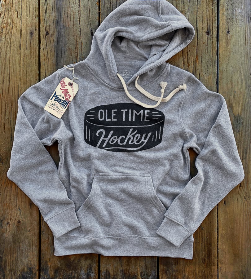 Image of Ole Time Hockey | Grey