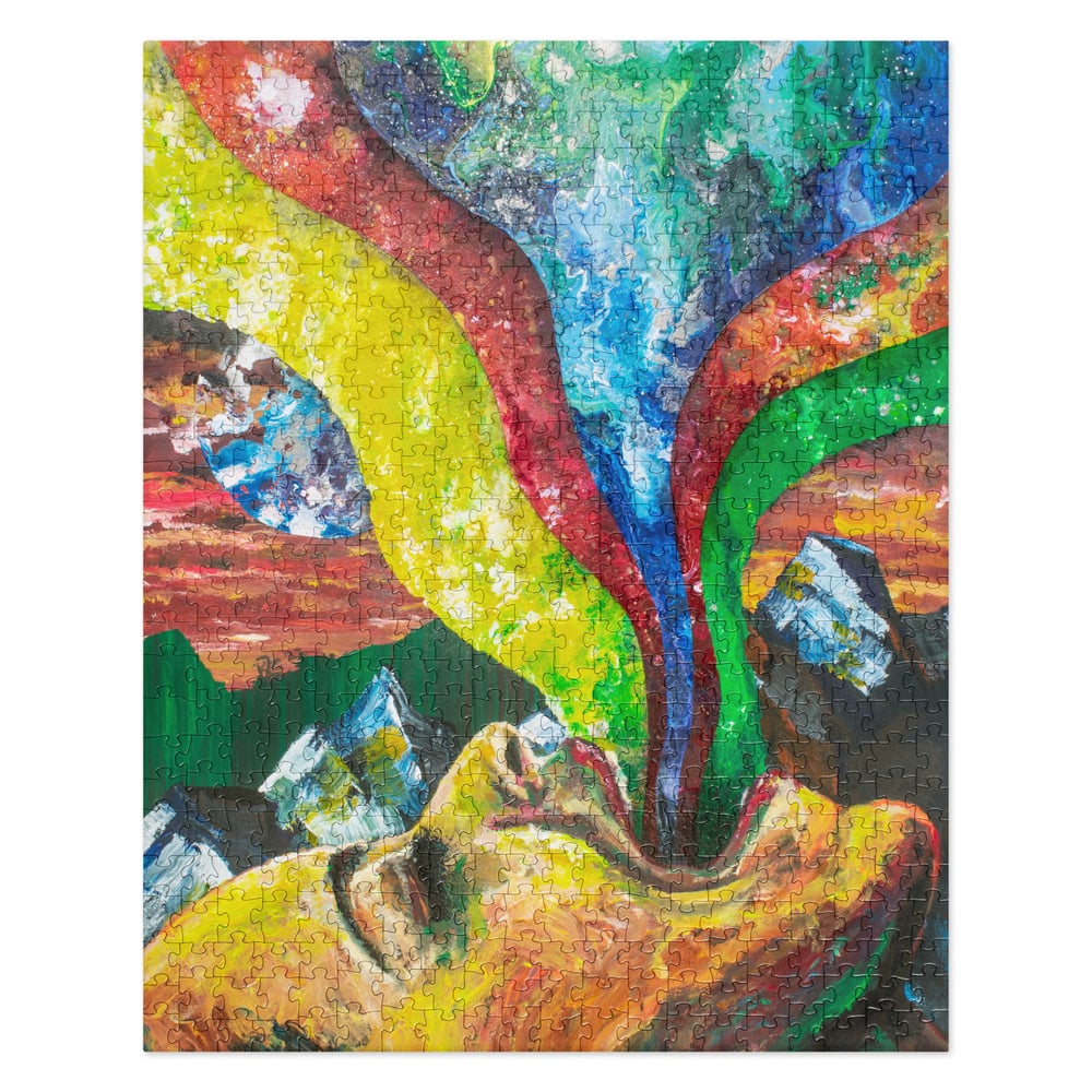 Image of ||| Jigsaw puzzle ||| - "Letting it Go Is Tough, I Understand"