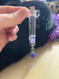 Image 4 of Hanging Fur Jar (also great for short whiskers or hedgehog quills!)