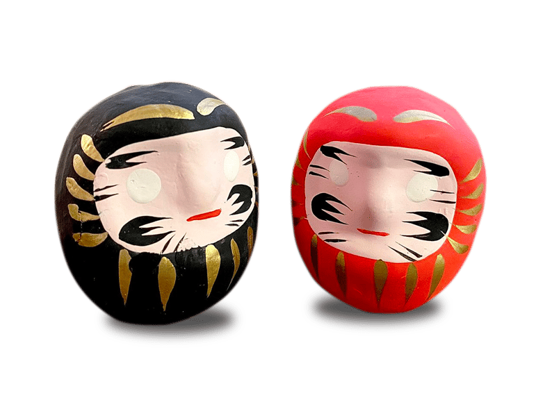 Daruma Wishing Doll Figurine