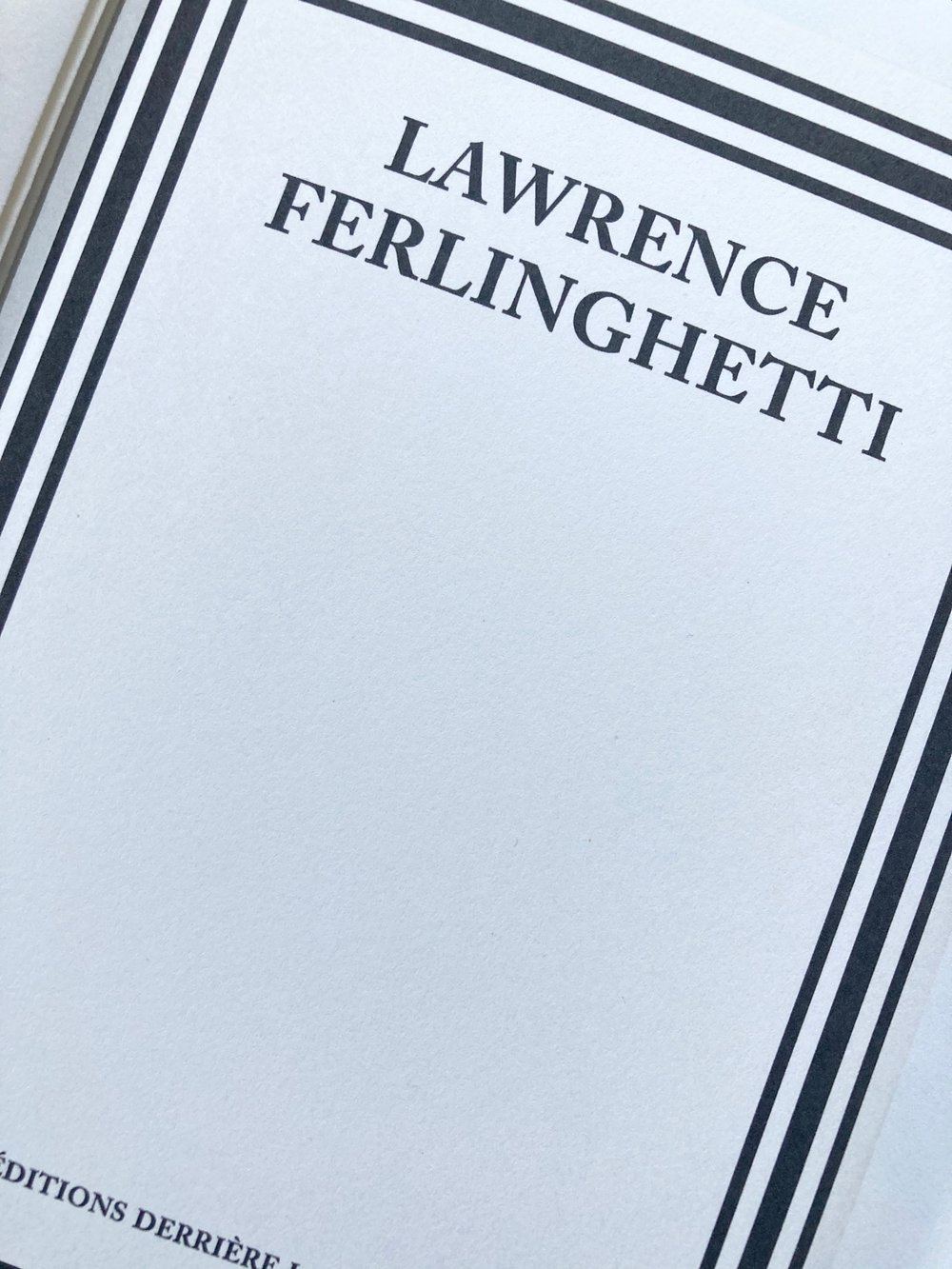 Image of FERLINGHETTI