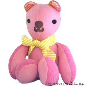 Image of teddylux cashmere bear - girl