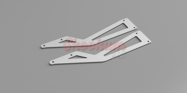 Losi Super Baja Rey 2.0 Rear Flex Fix Body Roll Cage Brace Support for Losi SBR 2 | Stainless Steel