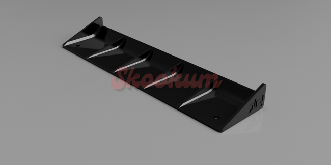 Arrma Infraction Rear Wing Spoiler Lay Back Flat Low Profile Boot Lip V1 V2