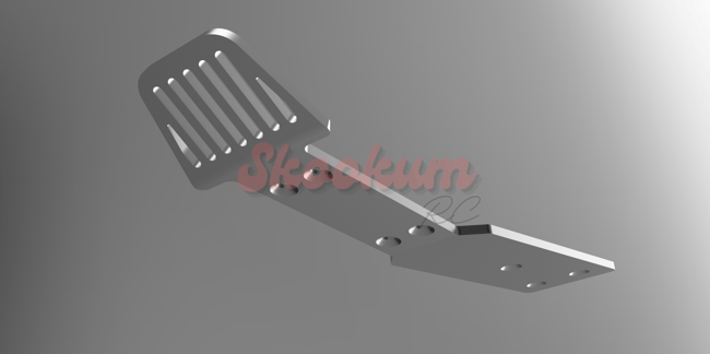 Losi Super Baja Rey 2.0 Heavy Duty Front Skid Plate Bash Armor (Fits SRR too)