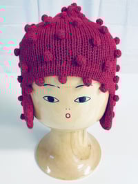 Image 1 of Rasberry Hat Dots 