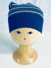 Image 1 of Blue Hat Striped