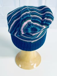 Image 3 of Blue Hat Striped