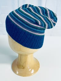 Image 2 of Blue Hat Striped