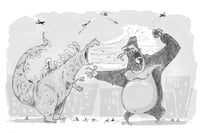 Image 1 of Godzilla v King Kong print