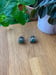Image of Pear & Crystal Ladybird Stud earring
