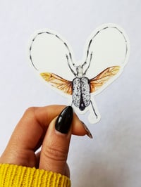 Image 1 of Longhorn Beetle Vinyl Sticker