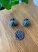 Image of Pear & Crystal Ladybird Stud earring