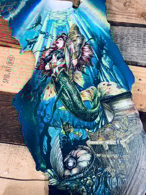Image of Florida Mermaid (Hand Painted Reproduction)