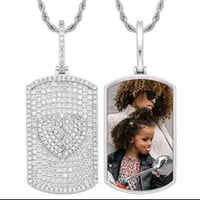 Image 3 of Rectangle Tag Chain
