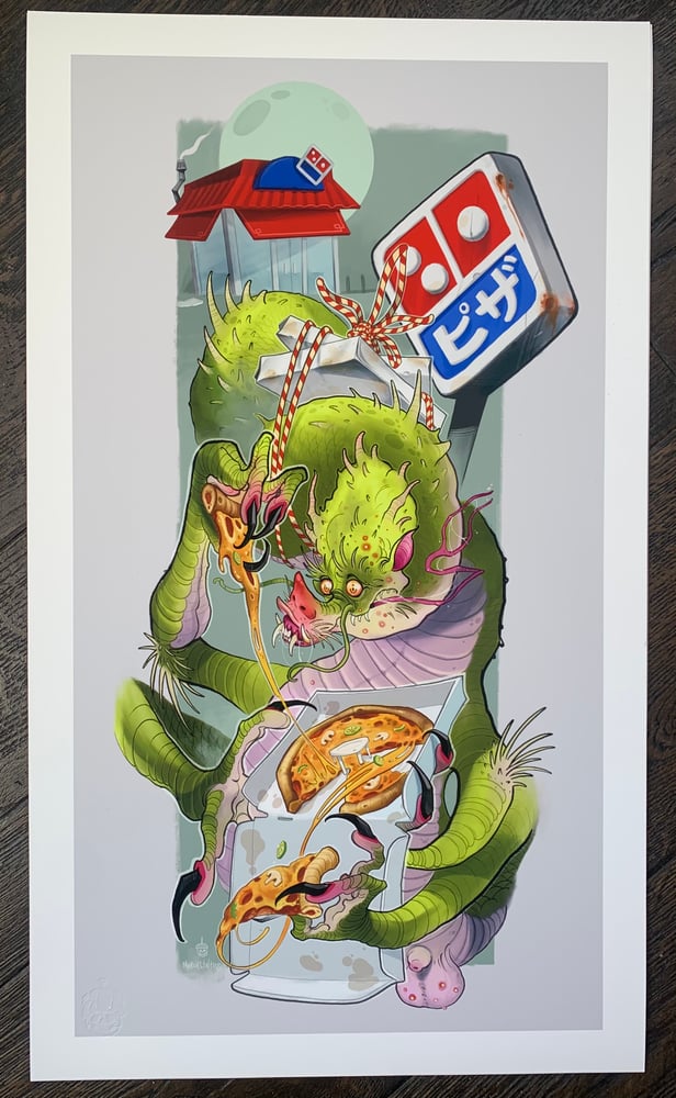 Image of Fastfood dragons - Pizza