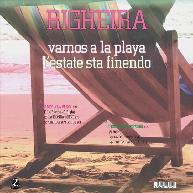 SAI10003 // RIGHEIRA - VAMOS A LA PLAYA / L'ESTATE STA FINENDO 