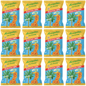 Image of Mariquitas Plantain Chips Ripe/Sweet (4.5 oz, 12 Pack)