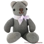 Image of teddylux cashmere bear - neutral