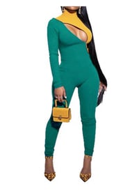 Shape zip jumpsuit 