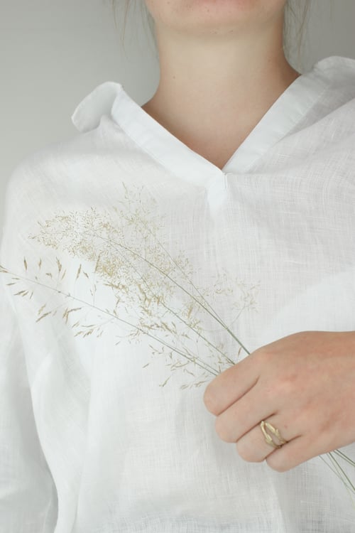 Image of silver Arctic twig ring