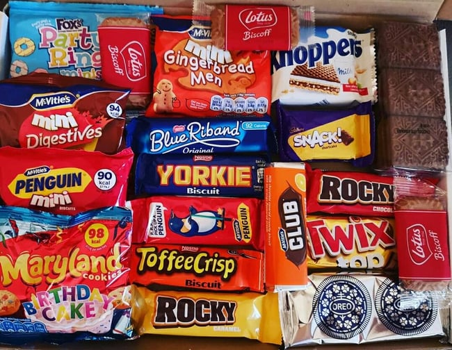 Biscuit Box Sweet Tasty Treats