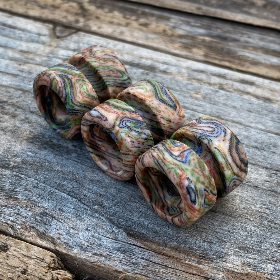 Image of *1 per person* Grand Canyon Crazy Fiber Micarta BLB