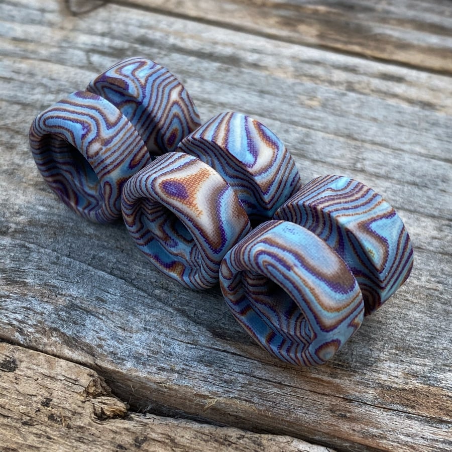 Image of *1 per person* Sandbar Crazy Fiber Micarta BLB