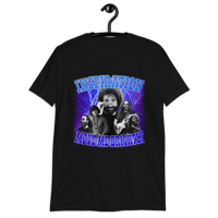 Image 1 of INSPIRATION TEE IN BLACK SHORT SLEEVE