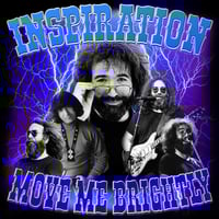 Image 2 of INSPIRATION TEE IN BLACK SHORT SLEEVE