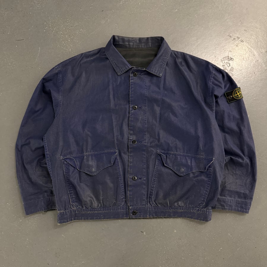 Image of 1989 Stone Island Reversible Tela Stela jacket, size XXL