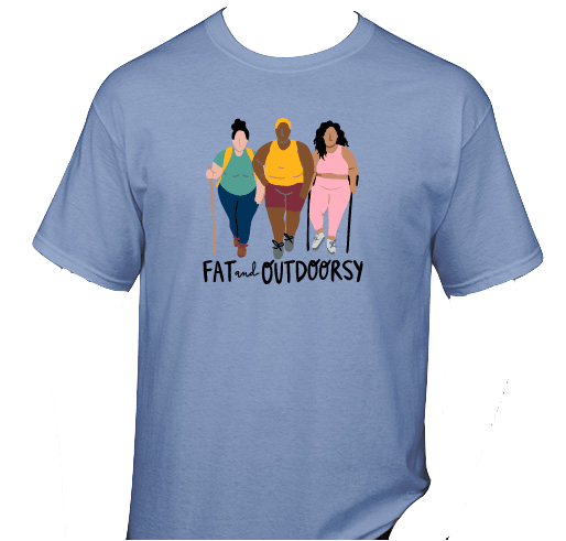 Image of RESTOCKED! Fat & Outdoorsy - classic fit - 1X-6X