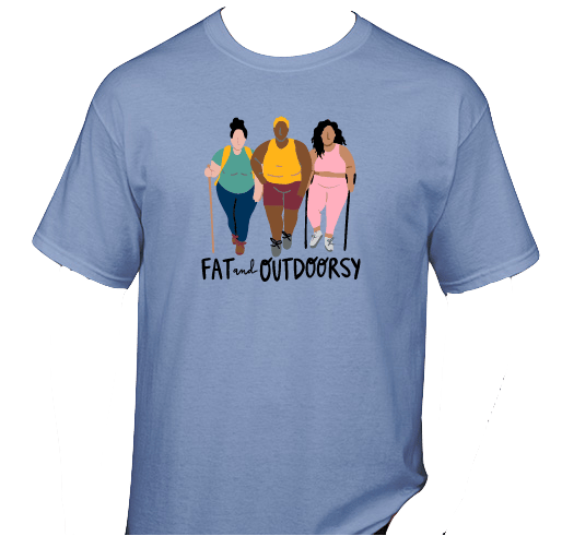 Image of Fat & Outdoorsy - classic fit - 1X-6X