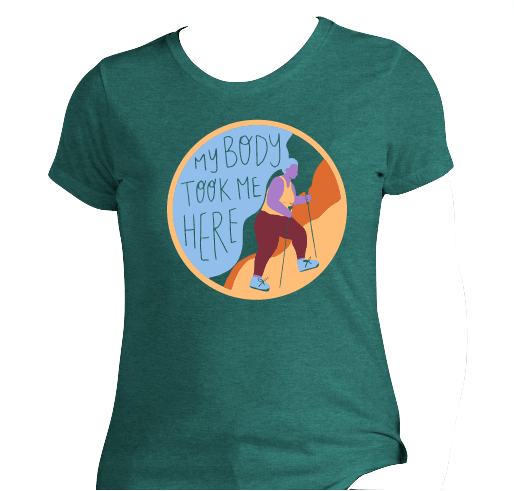 Image of RESTOCKED! My Body Took Me Here "JJ" - Snug fit - XS-4X