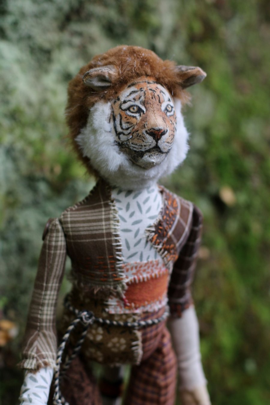 Image of Art Doll - Tigerman named Imani
